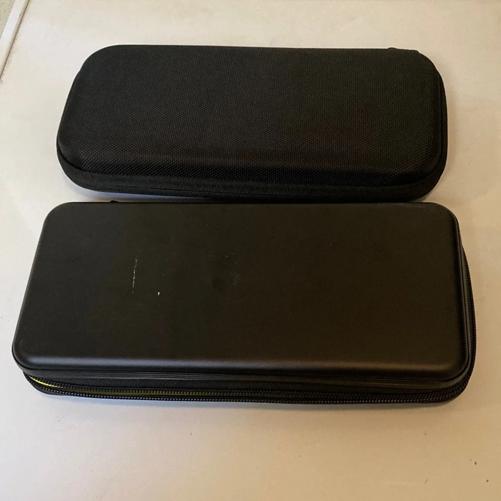 Nintendo Black and Yellow Pikachu headphones Switch Cases